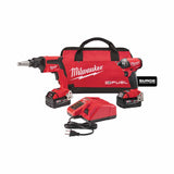 Milwaukee 2896-22 M18 FUEL Drywall Screw Gun / Impact Combo Kit with XC Batteries