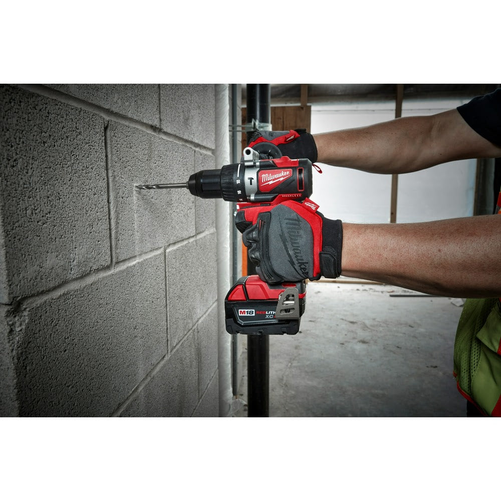 Milwaukee 2902-22 M18 Brushless 1/2" Hammer Drill Kit - 9