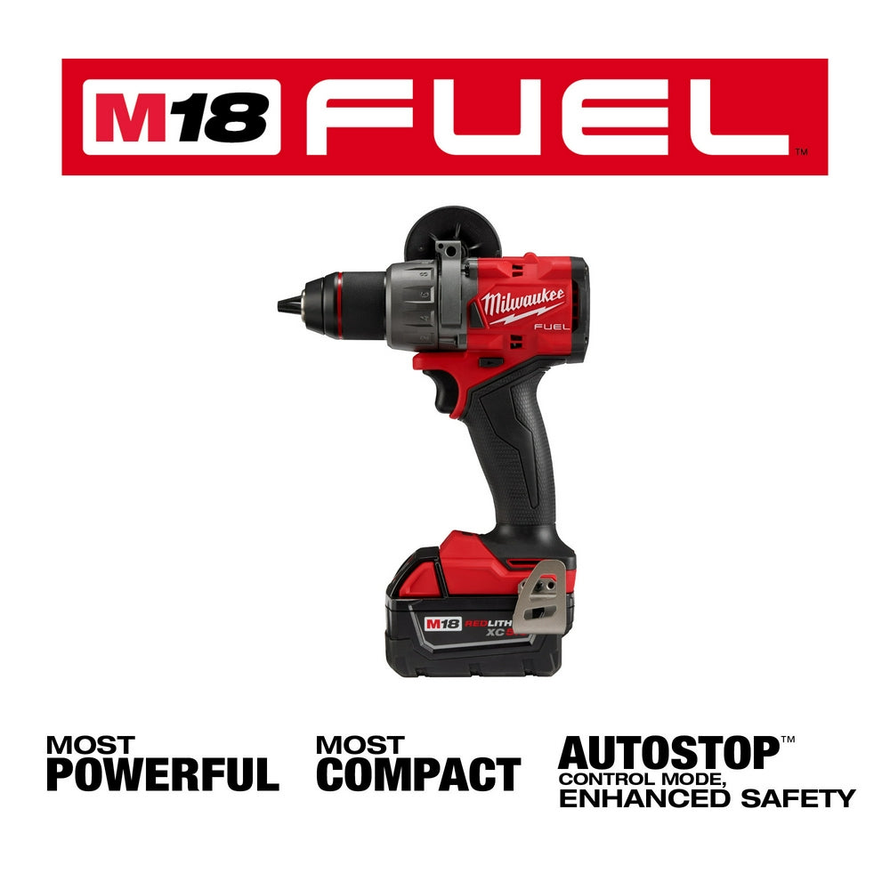 Milwaukee 2904-22 M18 FUEL 1/2" Hammer Drill/Driver Kit - 6