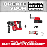 Milwaukee 2908-20 M18 FUEL 5/8" SDS Plus Rotary Hammer - 8