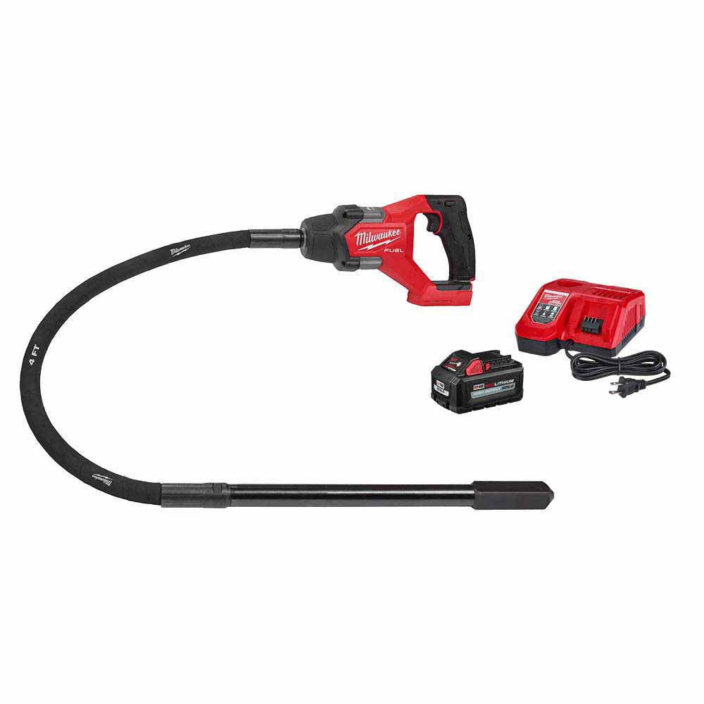 Milwaukee 2910-21 M18 FUEL™ 4' Concrete Pencil Vibrator Kit