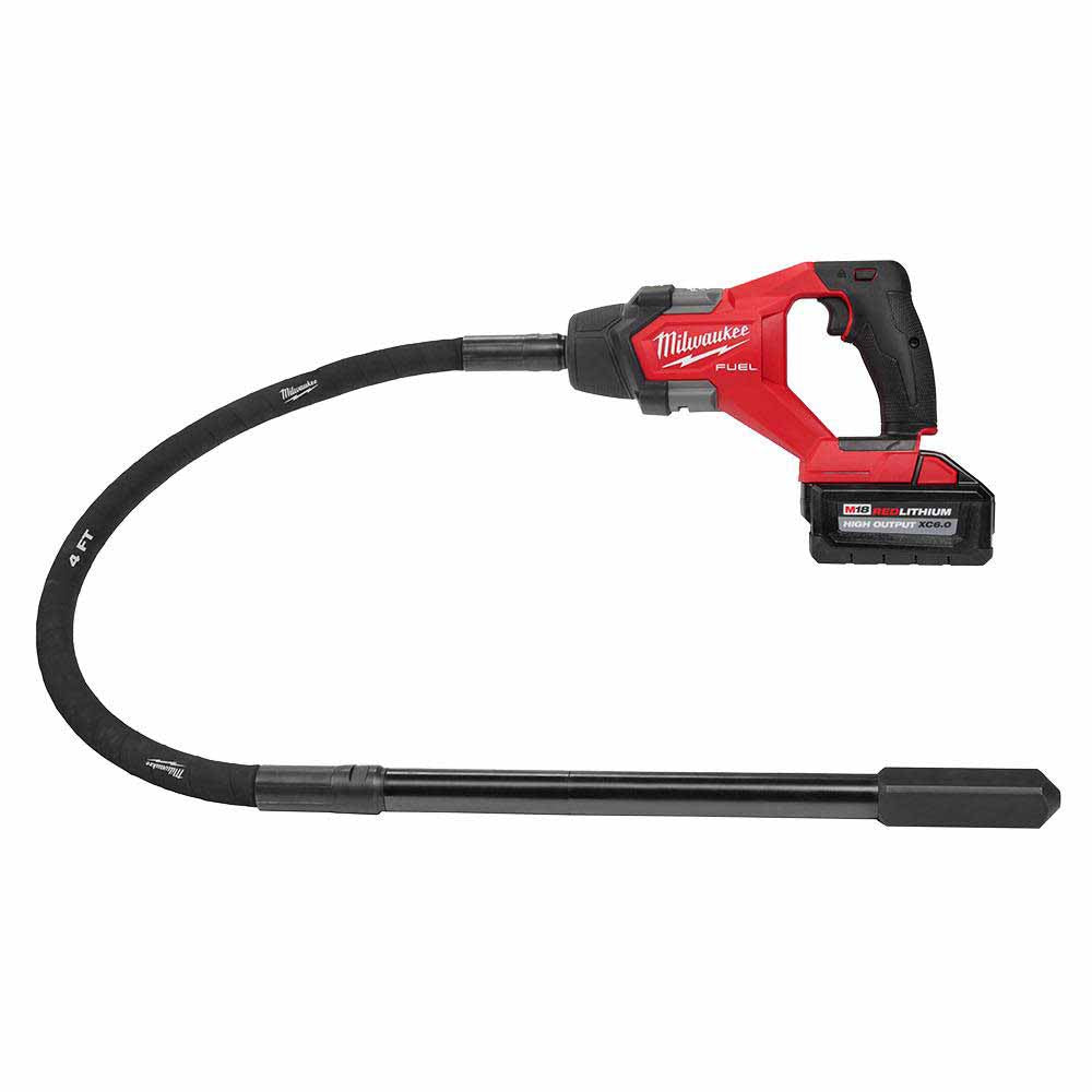 Milwaukee 2910-21 M18 FUEL™ 4' Concrete Pencil Vibrator Kit - 2