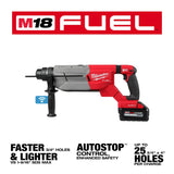 Milwaukee 2916-22 M18 FUEL 1-1/4" SDS Plus D-Handle Rotary Hammer Kit w/ ONE-KEY - 3