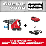 Milwaukee 2918-20 M18 FUEL 1-3/4" SDS MAX Rotary Hammer with ONE-KEY - 8