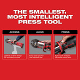 Milwaukee 2922-22M M18™ FORCE LOGIC™ Press Tool w/ ONE-KEY™ w/ ¼” – 7/8” Streamline™ ACR Press Jaws - 5