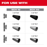 Milwaukee 2927-22 M18 FUEL RINGER Roll Groover for 1-1/4” - 4” Sch 10/40, 6” Sch 10 - 3