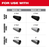 Milwaukee 2928-22 M18 FUEL RINGER Roll Groover for 2” – 6” Sch 10/40 - 3