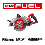 Milwaukee 2930-20 M18 FUEL 7-1/4" Rear Handle Circular Saw – Cordless, 2-5/8" Cut Capacity - 4