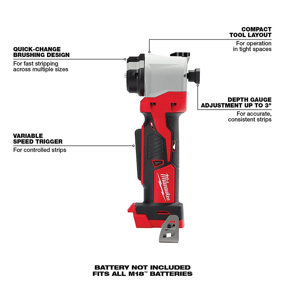 Milwaukee 2935-80 M18 Cable Stripper Bare Tool (Reconditioned) - 3