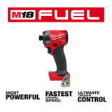 Milwaukee 2953-20 M18 FUEL 1/4" Hex Impact Driver (Bare Tool) - 4