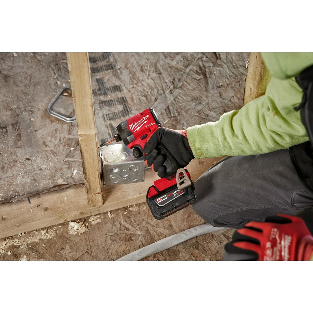 Milwaukee 2953-80 M18 FUEL 1/4" Hex Impact Driver Bare Tool (Reconditioned) - 12