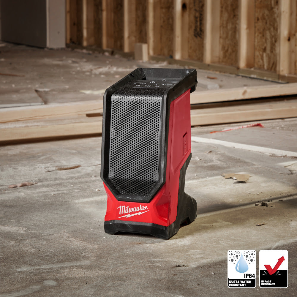 Milwaukee 2954-20 M18 Bluetooth Jobsite Speaker - 10