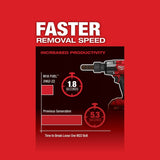 Milwaukee 2962-80 M18 FUEL™ 1/2" Mid-Torque Impact Wrench w/ Friction Ring Bare Tool (Reconditioned) - 7