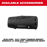 Milwaukee 2964-22 M18 FUEL 3/4" High Torque Impact Wrench Kit with ONE-KEY (2 Batteries) - 12