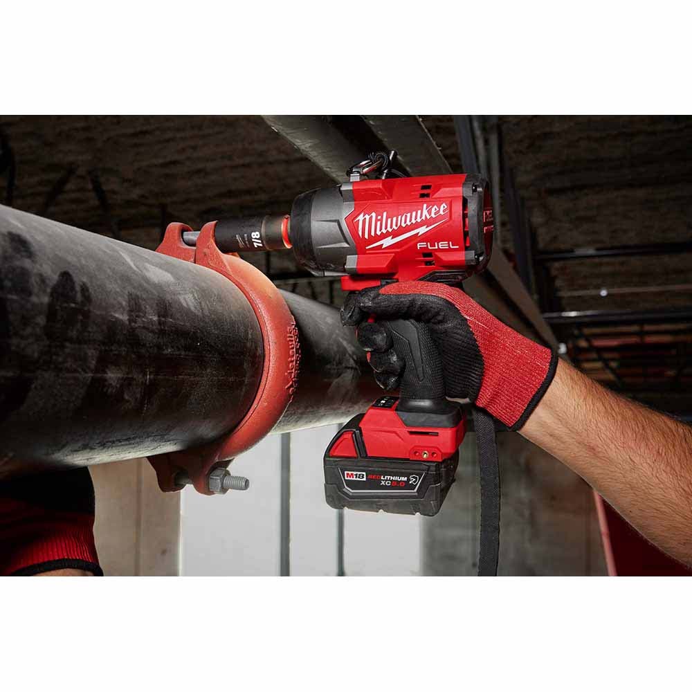 Milwaukee 2966-20 M18 FUEL 1/2" High Torque Impact Wrench w/ Pin Detent - 10