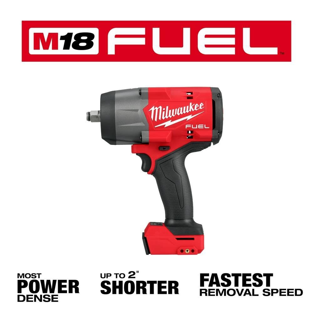 Milwaukee 2967-20 M18 FUEL 1/2" High Torque Impact Wrench w/ Friction Ring - 3