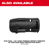 Milwaukee 2967-21F M18 FUEL 1/2" High Torque Impact Wrench w/ Friction Ring REDLITHIUM FORGE Kit - 9