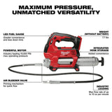 Milwaukee 2967-22GG M18 FUEL 1/2" HTIW w/ Friction Ring & Grease Gun Combo Kit - 5