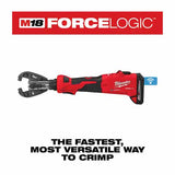 Milwaukee 2978-22K M18™ FORCE LOGIC™ 6T Linear Utility Crimper Kit w/ Kearney Jaw - 8