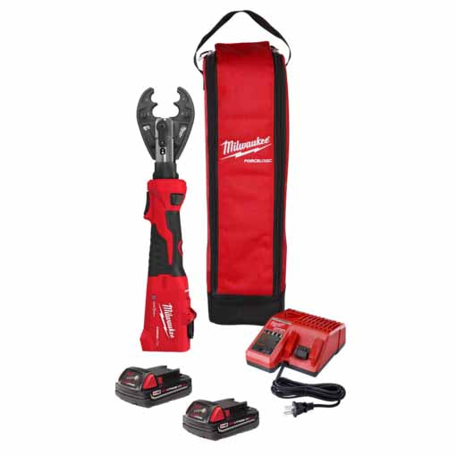 Milwaukee 2978-22O M18™ FORCE LOGIC™ 6T Linear Utility Crimper Kit w/ O-D3 Jaw  (2978-220) - 6