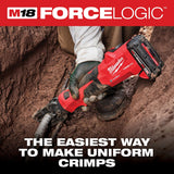 Milwaukee 2979-20 M18 FORCE LOGIC 6T Latched Linear Utility Crimper Tool Only (No Battery) - 2