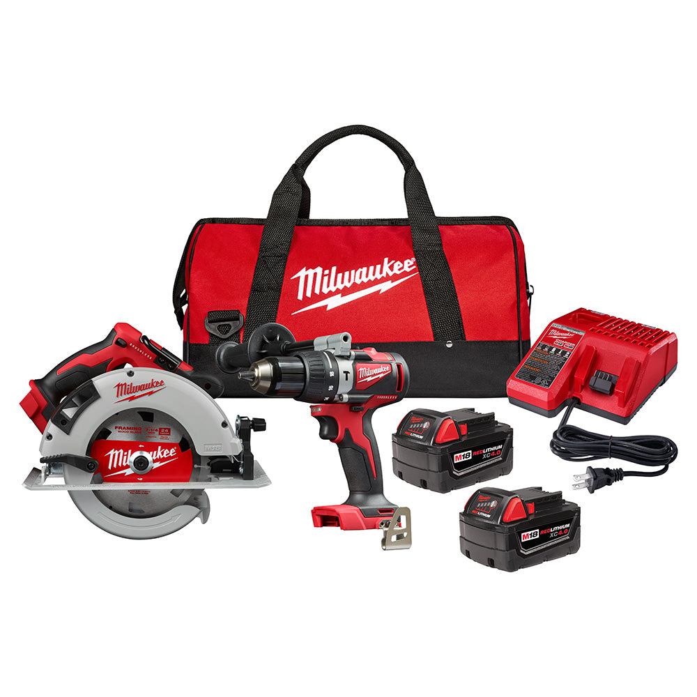 Milwaukee 2992-22 M18 BRUSHLESS 2 PC COMBO KIT