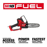 Milwaukee 3004-20 M18 Fuel Hatchet 8" Pruning Saw - 2