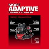 Milwaukee 3009-20 M18 FUEL Dual Battery Backpack Blower - 8