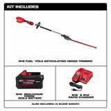 Milwaukee 3012-21 M18 FUEL Pole Articulating Hedge Trimmer Kit - 3