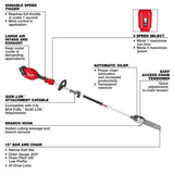 Milwaukee 3016-21PS M18 FUEL Pole Saw w/ QUIK-LOK Kit - 7