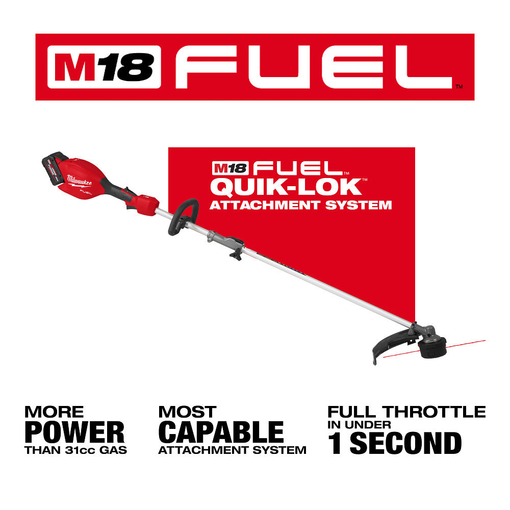 Milwaukee 3016-21ST M18 FUEL String Trimmer w/ QUIK-LOK Kit - 5