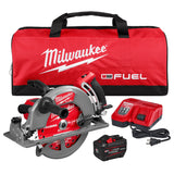Milwaukee 3026-21HD M18 FUEL 10-1-4" Rear Handle Circular Saw Kit with Rapid Charger (12.0Ah Battery)