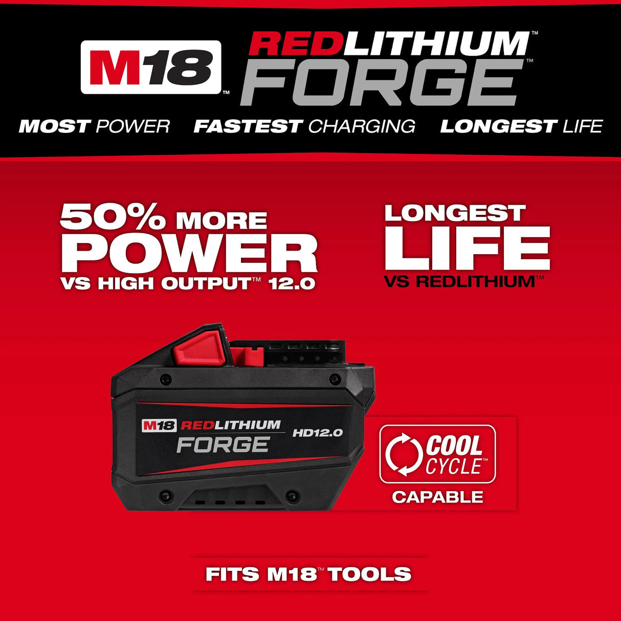 Milwaukee 3026-21HD M18 FUEL 10-1-4" Rear Handle Circular Saw Kit with Rapid Charger (12.0Ah Battery) - 13