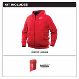 Milwaukee 302R-20 M12 Heated Hoodie Only (Red) - 9