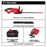 Milwaukee 3033-21 M18 FUEL 24" Hedge Trimmer Kit - 3