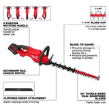 Milwaukee 3033-21 M18 FUEL 24" Hedge Trimmer Kit - 4