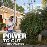 Milwaukee 3035-20 M18 FUEL Extended Pole Articulating Hedge Trimmer - 6