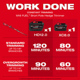 Milwaukee 3043-20 M18 FUEL Short Pole Hedge Trimmer - 5