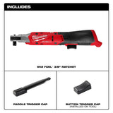Milwaukee 3053-20 M12 FUEL 3/8 Inch Cordless Ratchet Bare Tool (No Battery or Charger) - 4