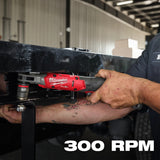 Milwaukee 3054-20 M12 FUEL 1/2 Inch Cordless Ratchet, 300 RPM, 80 ft-lbs, Compact Head (Bare Tool) - 9