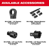 Milwaukee 3054-20 M12 FUEL 1/2 Inch Cordless Ratchet, 300 RPM, 80 ft-lbs, Compact Head (Bare Tool) - 13