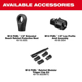 Milwaukee 3055-20 M12 FUEL Half" Extended Reach Cordless Ratchet (Tool Only) - 13