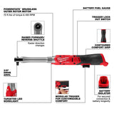 Milwaukee 3059-20 M12 FUEL 3/8" Extended Reach Cordless Ratchet Bare Tool - 3