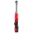 Milwaukee 3059-21 M12 FUEL 3/8" Extended Reach Ratchet Kit with 2.5Ah Battery and Charger