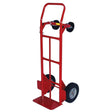Milwaukee 310-47180 2-Position Convertible Hand Truck Dolly with 800 lb Capacity and 8" x 14" Toe Plate Solid Tires