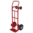 Milwaukee 310-47180 2-Position Convertible Hand Truck Dolly with 800 lb Capacity and 8" x 14" Toe Plate Solid Tires