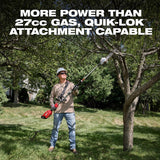 Milwaukee 3115-20PS M18 QUIK-LOK Brushless 10" Cordless Pole Saw with Power Head and Attachment - 7