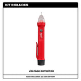Milwaukee 3200-20 Non-Contact Voltage Detector 50V-1000V AC CAT IV 1000V - 3