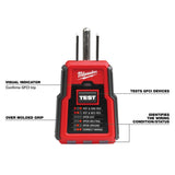 Milwaukee 3210-20 GFCI Receptacle Tester and Voltage Detector Kit (2 Piece) - 2