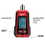 Milwaukee 3211-20 Digital GFCI Receptacle Tester and Voltage Detector with LED - 2